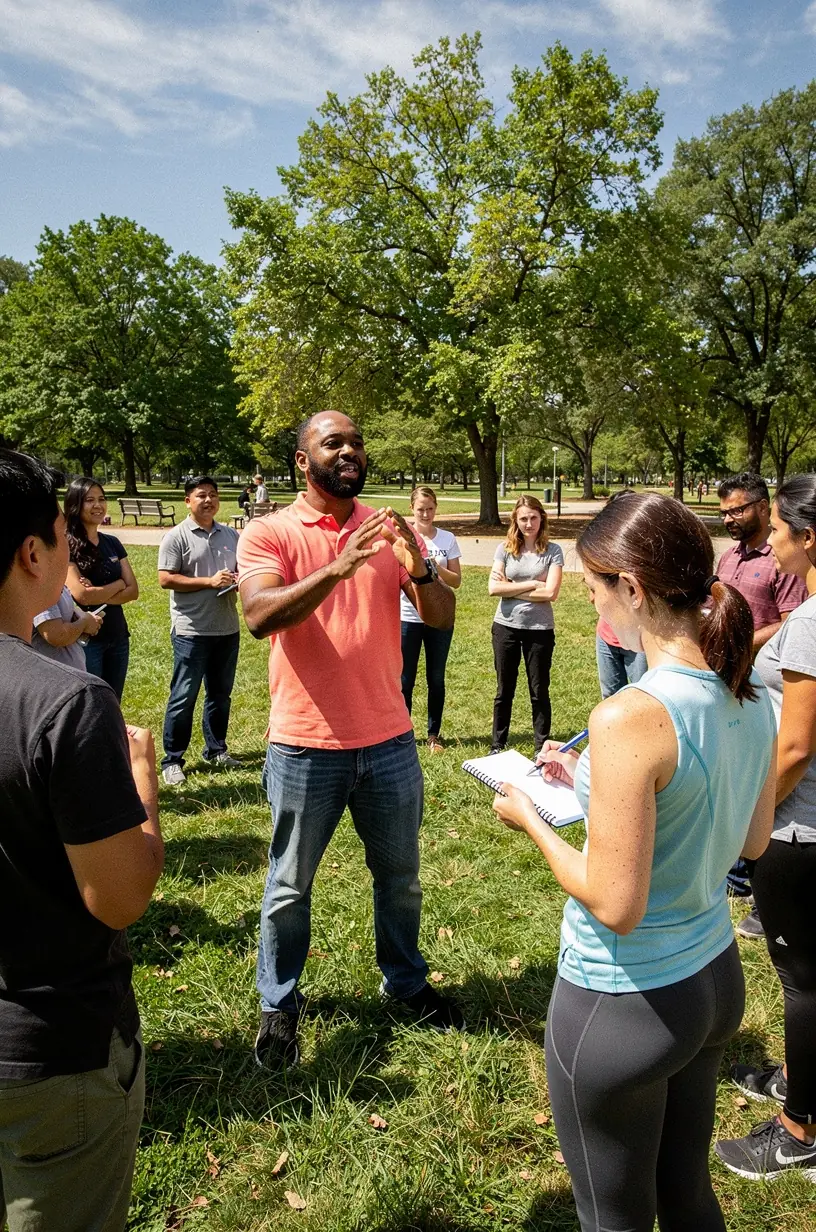 Professional team collaboration